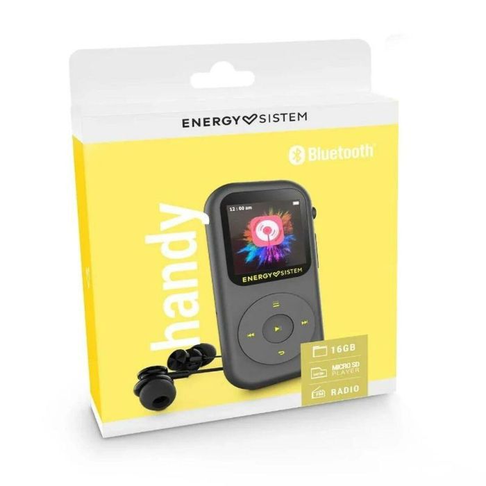 Reproductor MP4 Energy Sistem Handy 16 GB Bluetooth Negro 1 Reproductor MP4 Energy Sistem Handy 16 GB Bluetooth Negro 1