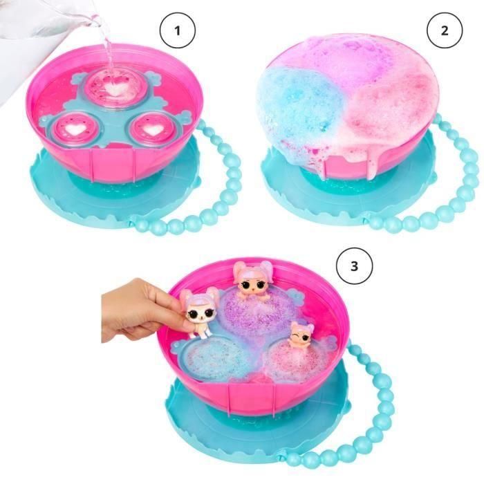 LOL Surprise Bubble Surprise Deluxe - 3 figuras + accesorios 2