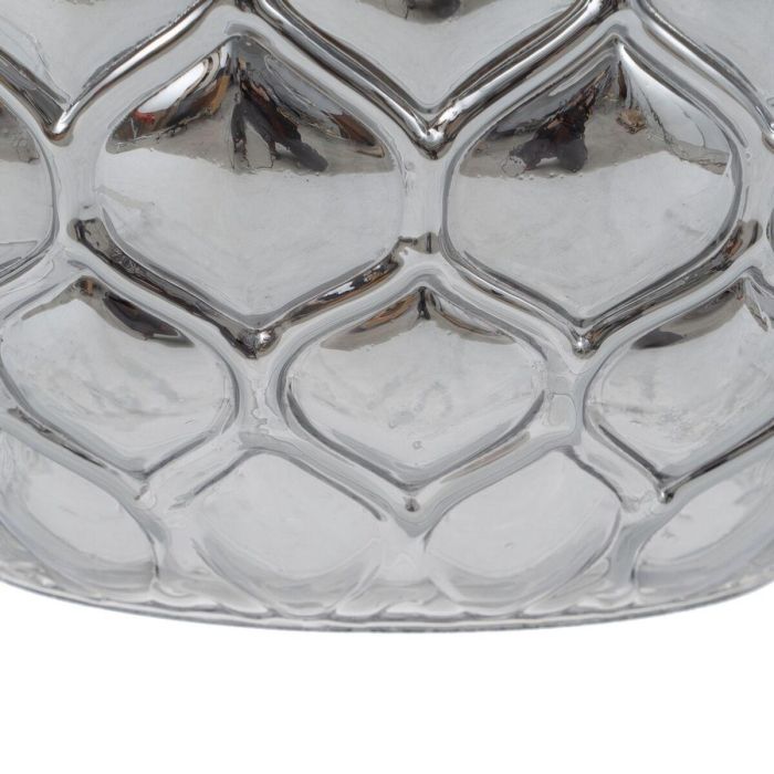 Lámpara de Techo Cristal Plata Hierro Ø 20 cm 23 x 23 x 21,5 cm 2