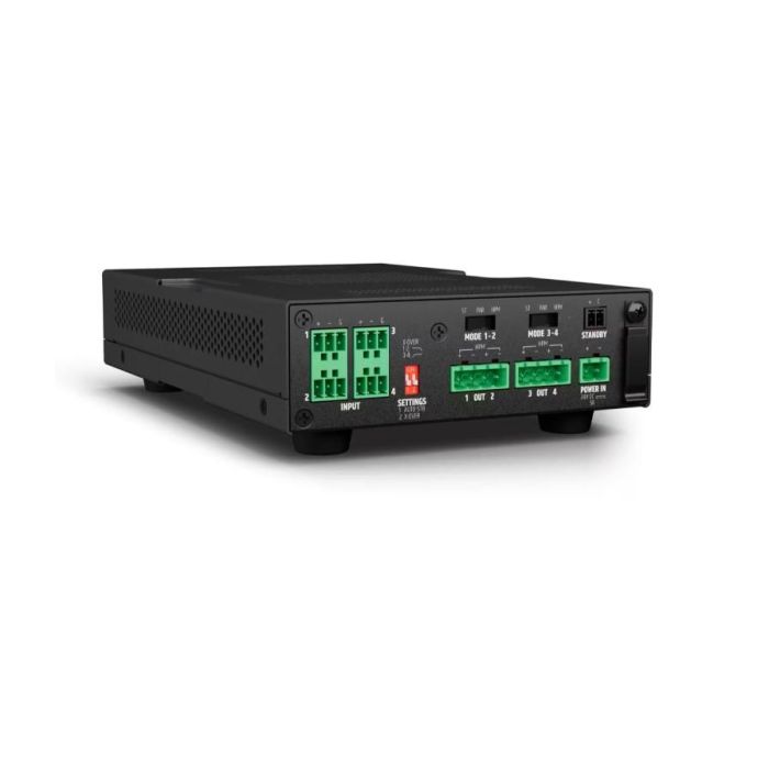 LD Systems Integration Serie Tica (LDAMP405) 4-Channel Mini Installation Power Amplifier 4 × 50 W 4 Ohm Warranty 5 Years (Pu6) LD Systems Integration Serie Tica (LDAMP405) 4-Channel Mini Installation Power Amplifier 4 × 50 W 4 Ohm Warranty 5 Years (Pu6)