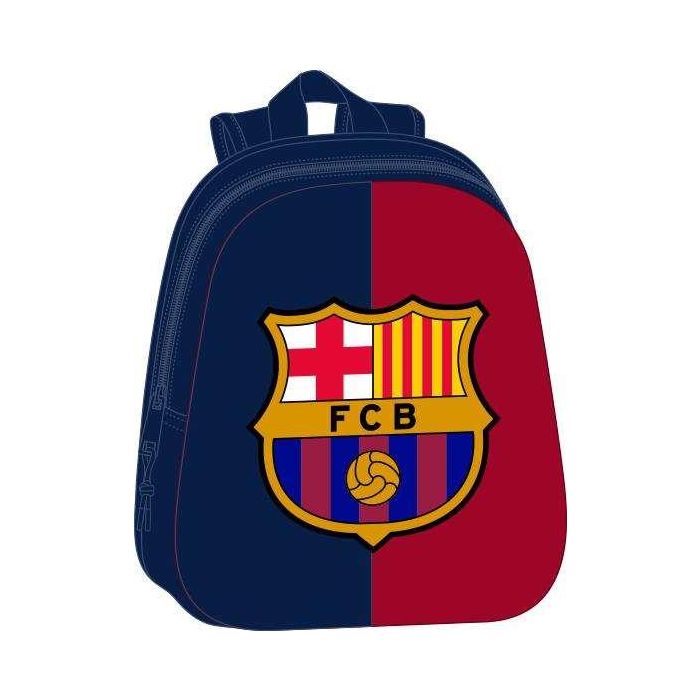 Safta Mochila Guarderia 3D F.C.Barcelona 3D 27x33x10 cm