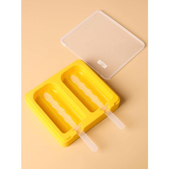 Quttin Molde de Helado Doble de Silicona, 13.3 x 11.5 x 3 cm (24 Unidades) 3