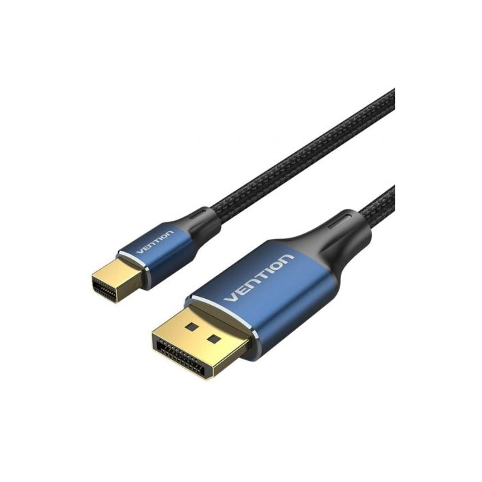 Cable Conversor DisplayPort 1.4 8K Vention HCFLG/ DisplayPort Macho - Mini DisplayPort Macho/ 2m/ Negro y Azul 0 Cable Conversor DisplayPort 1.4 8K Vention HCFLG/ DisplayPort Macho - Mini DisplayPort Macho/ 2m/ Negro y Azul 0