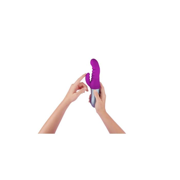 Vibrador Doble Estimulación FemmeFunn Essenza Morado 2 Vibrador Doble Estimulación FemmeFunn Essenza Morado 2