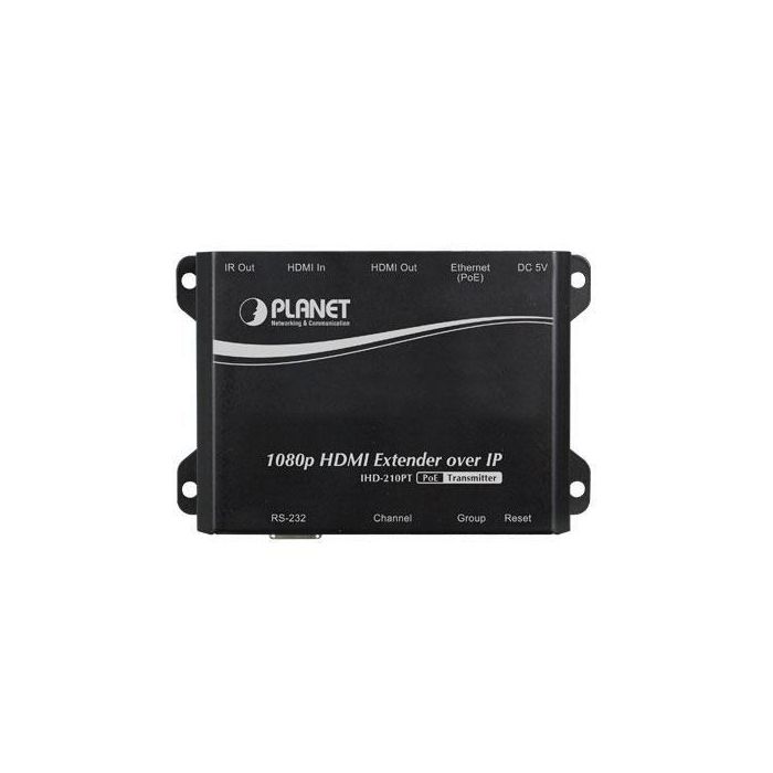 Planet IHD-210 Extensor HDMI Transmisor sobre IP con PoE para Full HD 1080p 1 Planet IHD-210 Extensor HDMI Transmisor sobre IP con PoE para Full HD 1080p 1