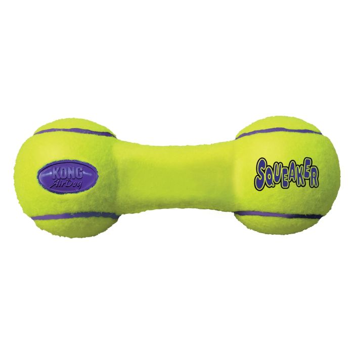 Kong Airdog Squeaker Dumbbell Tennis Large Asdb1 Kong Airdog Squeaker Dumbbell Tennis Large Asdb1