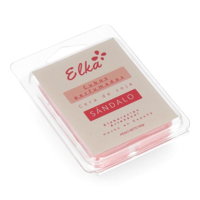 Ambientadores 6 cubos aroma sandalo. cera de soja natural elka Ambientadores 6 cubos aroma sandalo. cera de soja natural elka