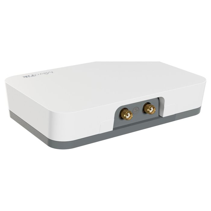 MikroTik RB924i-2nD-BT5&BG77 Router Inalambrico WiFi Bluetooth 5.2 RouterOS 650 MHz DIN IP20 1.5 dBi 2x100 Ethernet PoE Blanco
