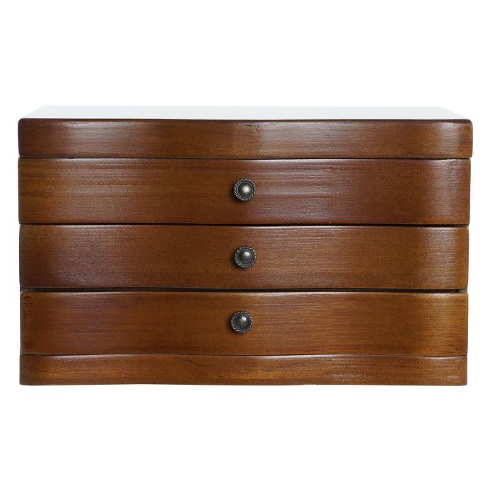 DKD Home Decor Joyero Marron 18 x 16 x 27 cm 4