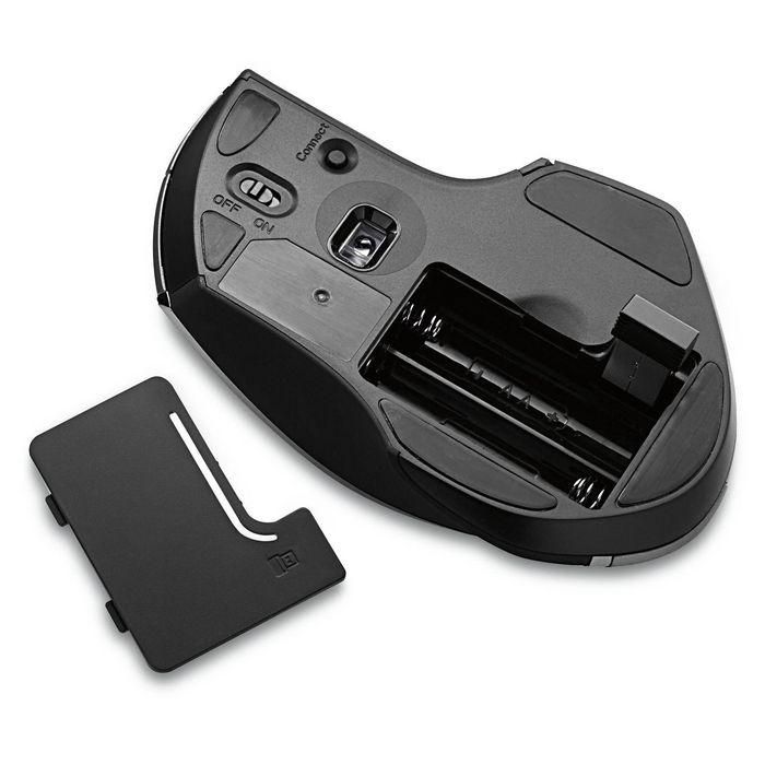 Verbatim Ratón Inalámbrico 8 Botones Deluxe LED Azul Multi-Superficie 800/1300/1600 DPI 2.4GHz Nano USB Ergonómico 2