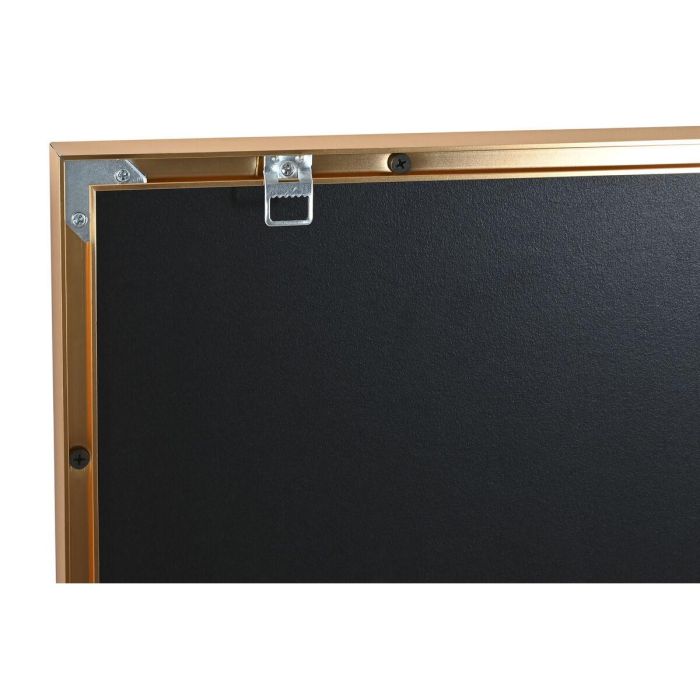 Cuadro Glam DKD Home Decor Negro Dorado 3.5 x 80 x 80 cm (2 Unidades) 1 Cuadro Glam DKD Home Decor Negro Dorado 3.5 x 80 x 80 cm (2 Unidades) 1