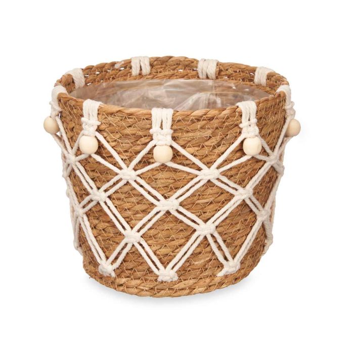 Maceta Esparto 21Cm Conica Macrame Giftdecor (12 Unidades) 1 Maceta Esparto 21Cm Conica Macrame Giftdecor (12 Unidades) 1