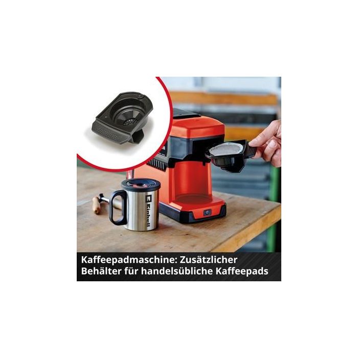 Einhell TE-CF 18 Li solo Akku-Kaffeemachine 10