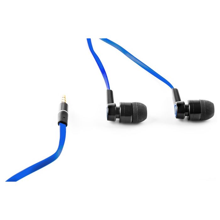 Auriculares Intrauditivos Con Micrófono Azules ELBE AU-A41-MIC 4