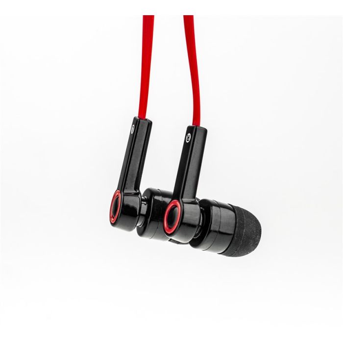 Auriculares Intrauditivos Con Micrófono Rojos ELBE AU-R10-MIC 3