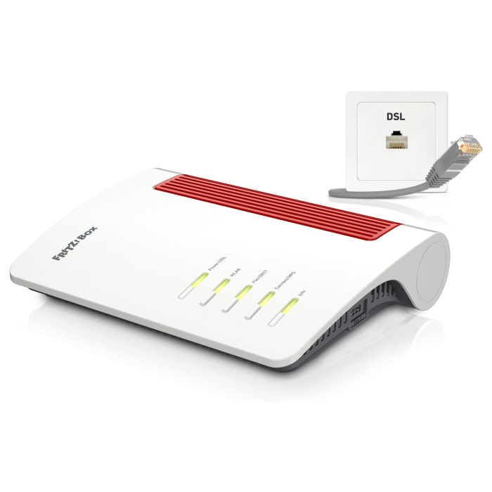 AVM Fritz!Box 7690 Router VDSL Wi-Fi 7 (802.11be) Doble Banda Ethernet Blanco AVM Fritz!Box 7690 Router VDSL Wi-Fi 7 (802.11be) Doble Banda Ethernet Blanco