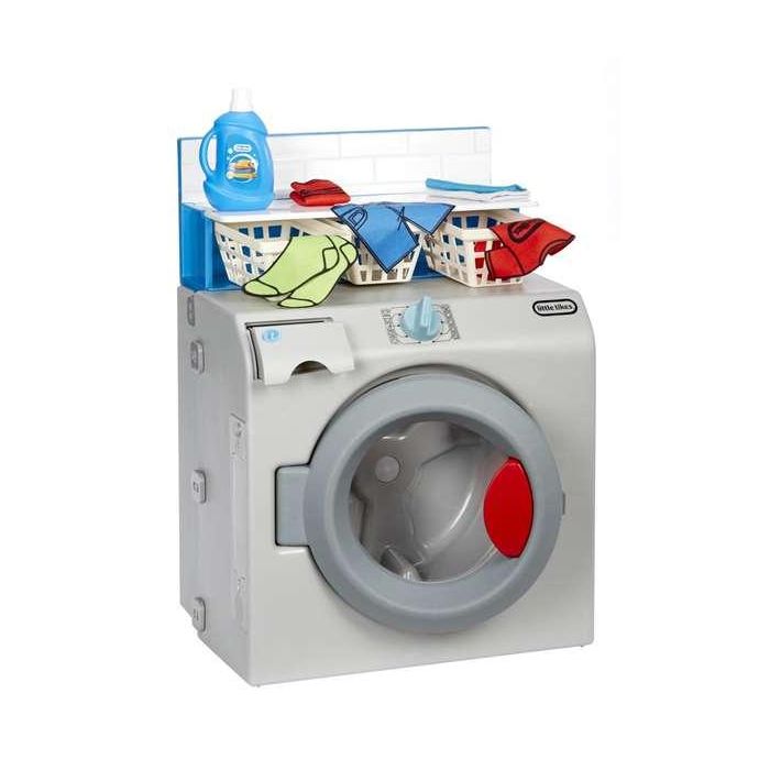 Little Tikes 175084 Mi Primera Lavadora y Secadora Juguete Interactivo con Sonidos y Tambor Giratorio para Niños +2 Años 1 Little Tikes 175084 Mi Primera Lavadora y Secadora Juguete Interactivo con Sonidos y Tambor Giratorio para Niños +2 Años 1