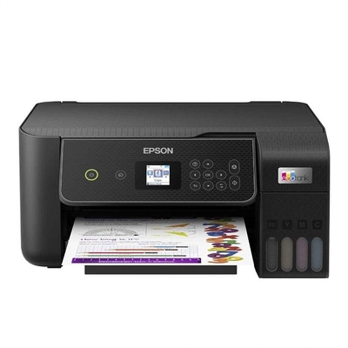 Impresora multifunción A4 - EPSON - Ecotank ET-2870 - Wi-Fi - Tanques de tinta - 3 años de tinta incluidos Impresora multifunción A4 - EPSON - Ecotank ET-2870 - Wi-Fi - Tanques de tinta - 3 años de tinta incluidos