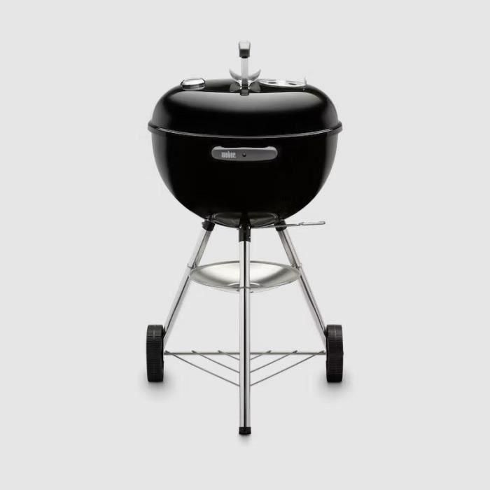 Barbacoa de carbón - WEBER - Hervidor clásico - Acero esmaltado - Diámetro 47 cm - Termómetro integrado