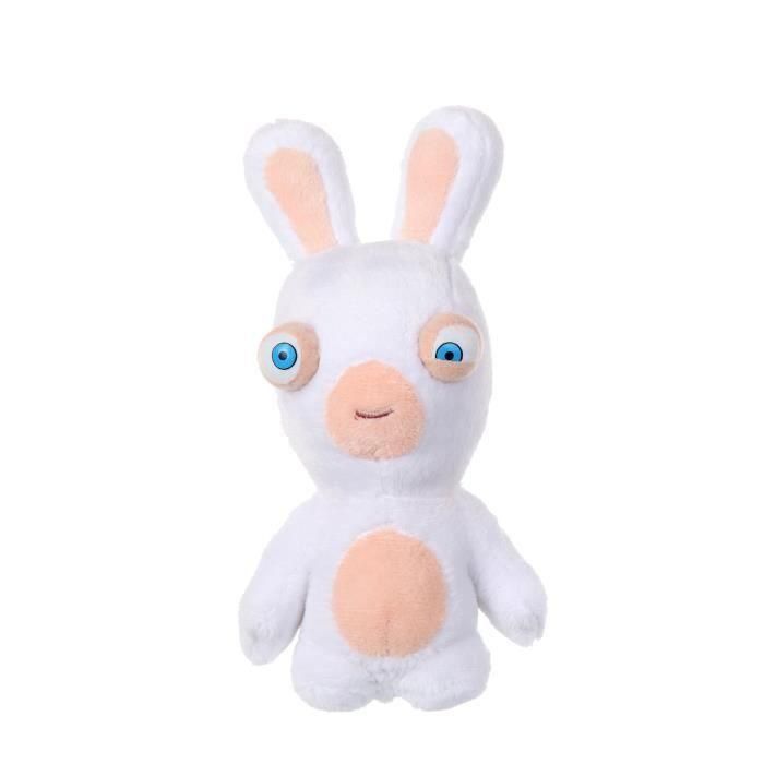 Peluche Bean Rabbids - GIPSY TOYS - Boca Cerrada, 18 cm