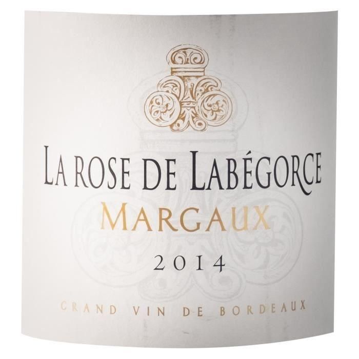 La Rose de Labégorce 2012 Margaux - Vino tinto Burdeos 1