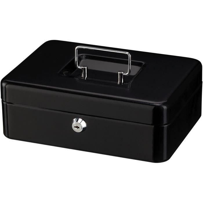 Caja para monedas - BURG WACHTER - Money 5025 Black - Apertura con llave, acero negro 5