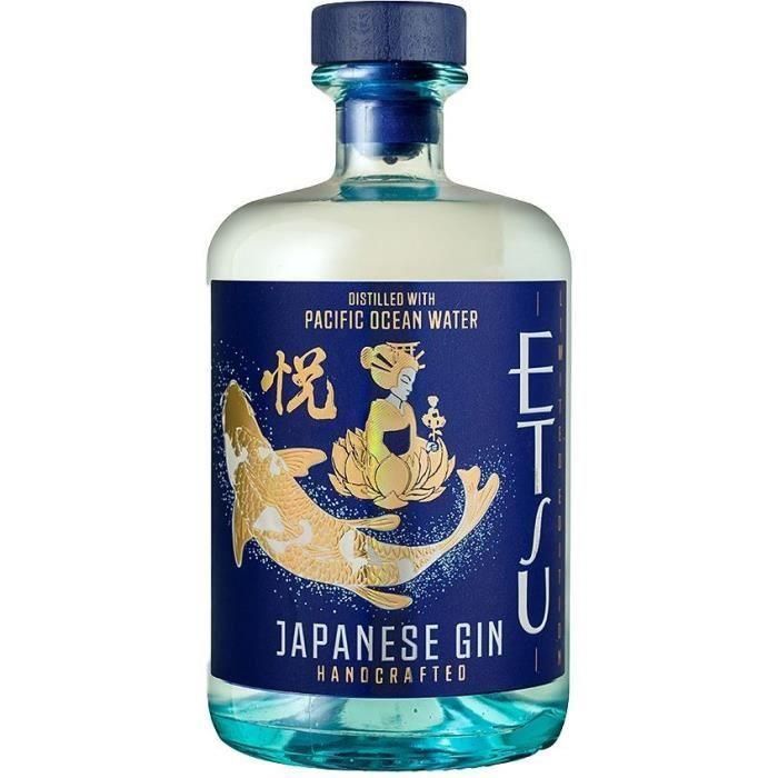 Etsu - Agua del Océano Pacífico - Ginebra - 70 cl - 45,0% Vol. 2