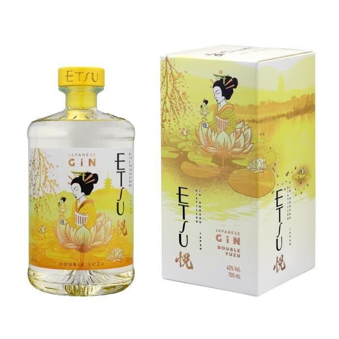 Etsu - Doble Yuzu - Ginebra - 70 cl - 43,0% Vol. 1