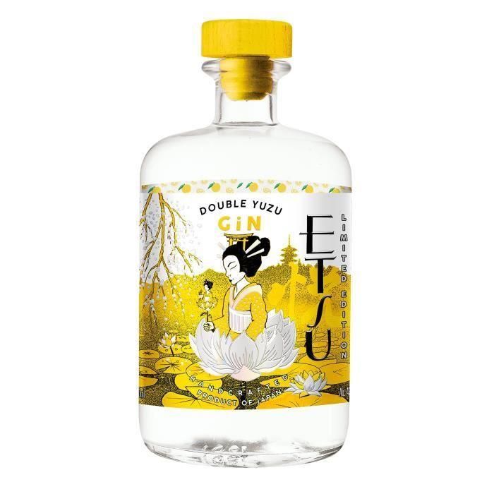 Etsu - Doble Yuzu - Ginebra - 70 cl - 43,0% Vol. 2