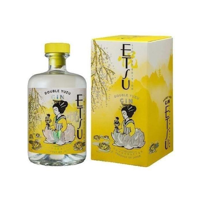 Etsu - Doble Yuzu - Ginebra - 70 cl - 43,0% Vol.