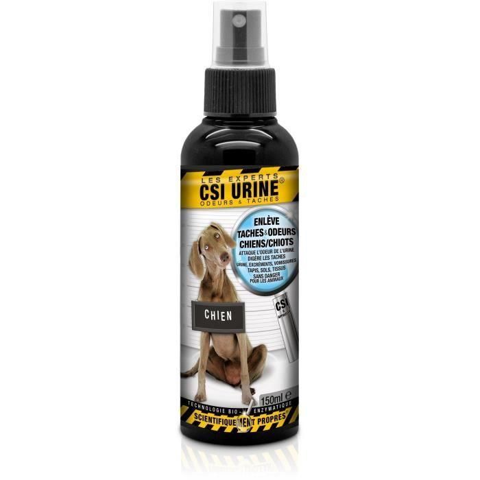 Spray - CSI URINE - Perro/Cachorro 150ML - Elimina olores, control de olores, microorganismos y enzimas naturales