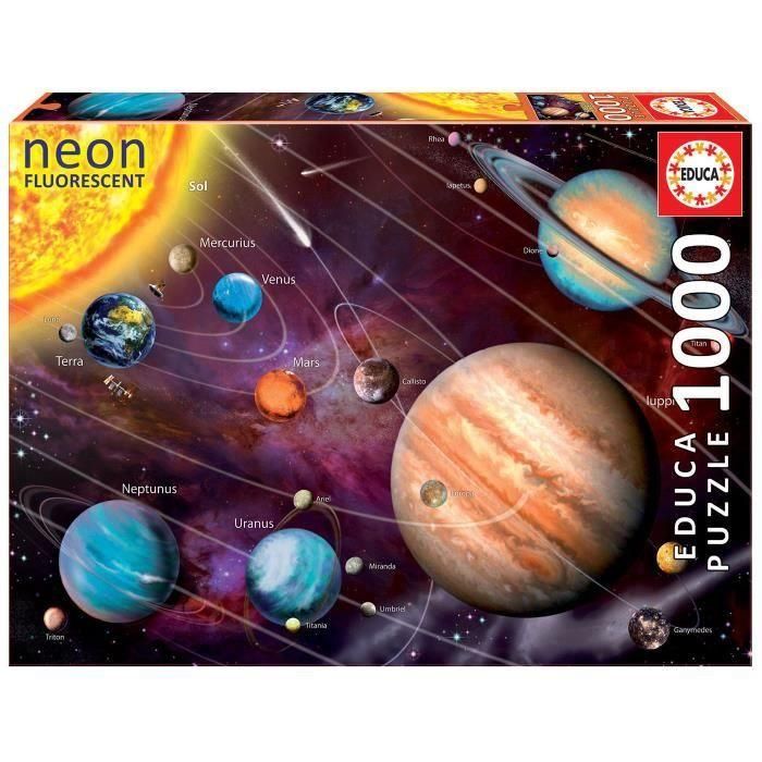 EDUCA - Puzzle Solar System 1000 pcs