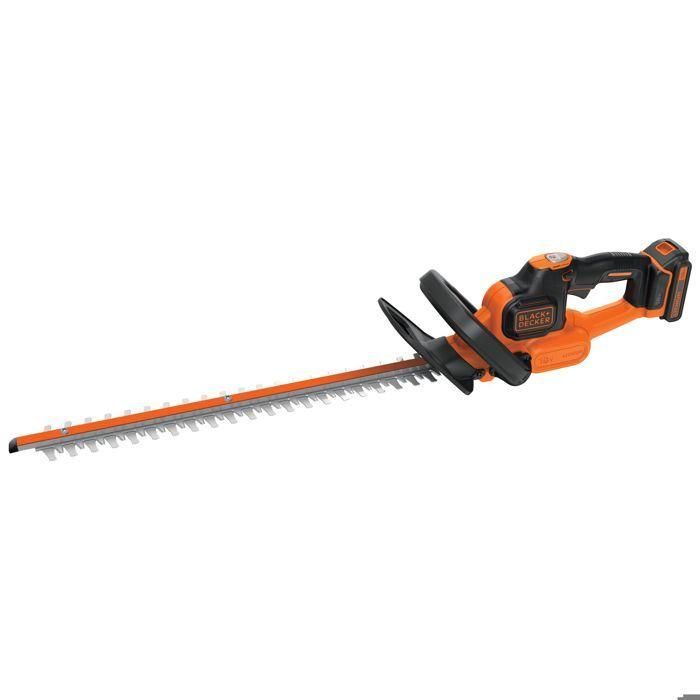 Litio de cobertura inalámbrica de Black+Decker 18V Powercomand 2 ah 50 cm GTC18502PC-QW