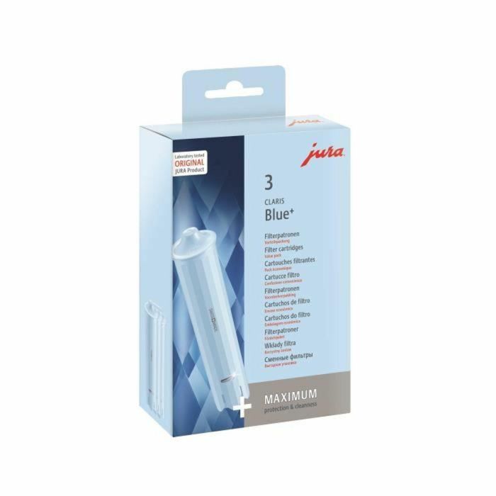 Jura JUR7610917242313 Cartuchos de Filtro CLARIS Blue + Caja de 3 unidades 10