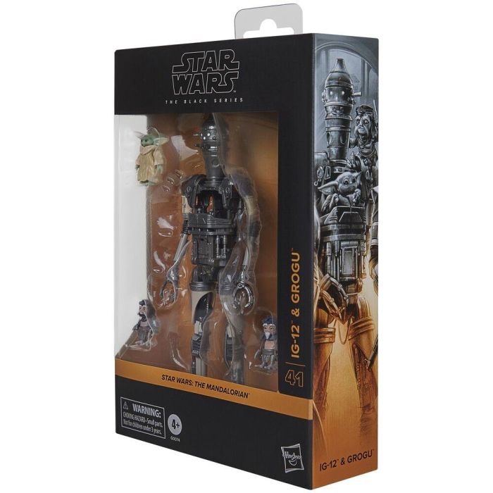Hasbro Star Wars The Black Series Figura de Acción IG-12 y Grogu de The Mandalorian, 15 cm 8 Hasbro Star Wars The Black Series Figura de Acción IG-12 y Grogu de The Mandalorian, 15 cm 8
