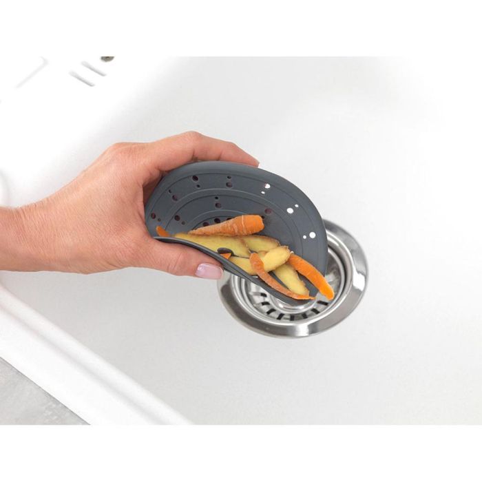 Wenko Filtro de desagüe de silicona Sava, gris 53011100 4