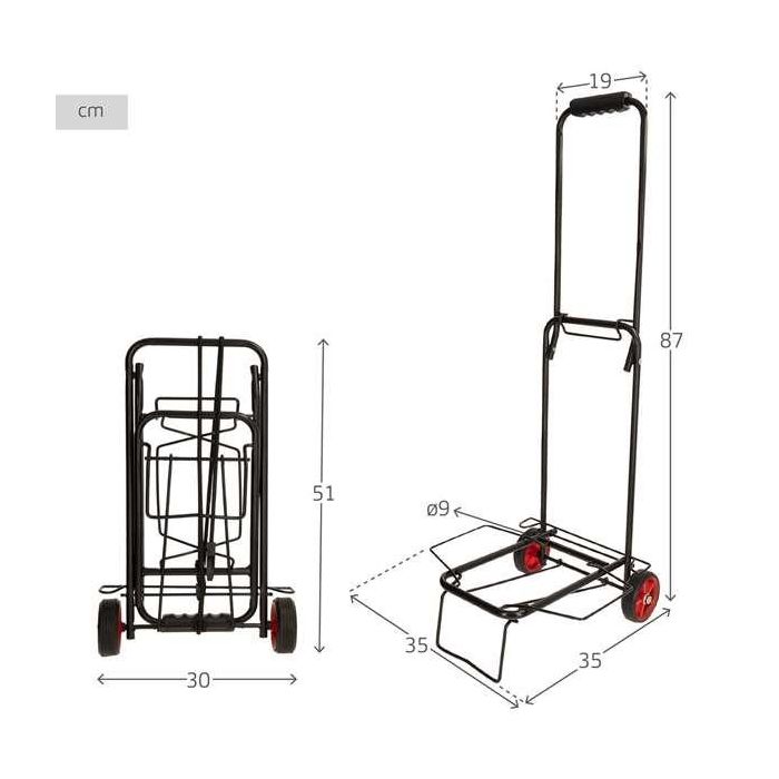 Color Baby Carro de Playa Multiuso 35x35x87 cm Rueda 90 mm 3 Color Baby Carro de Playa Multiuso 35x35x87 cm Rueda 90 mm 3