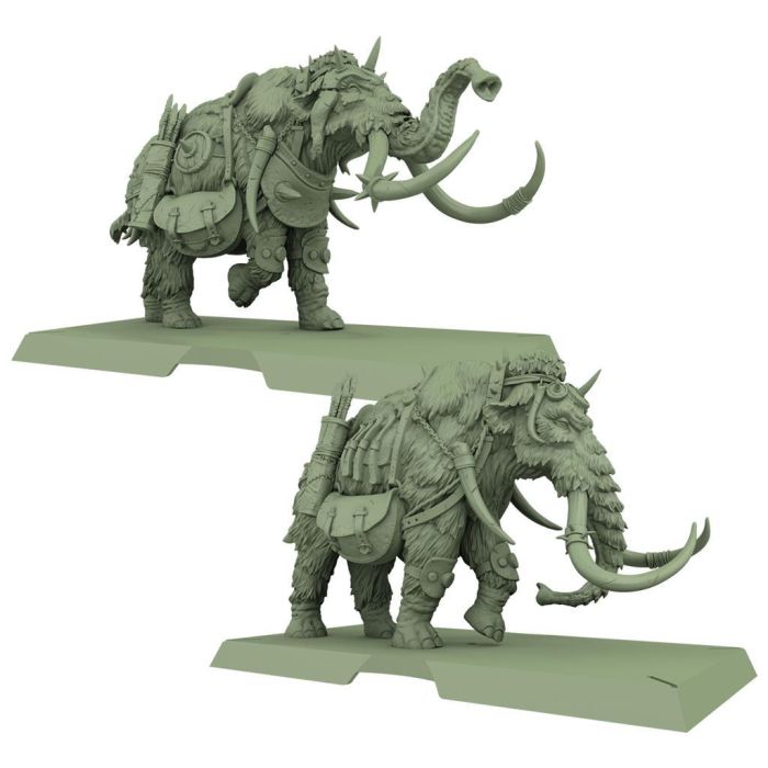 Juegos Canción de Hielo y Fuego CHYF: Mamuts de guerra Juego de Miniaturas 1