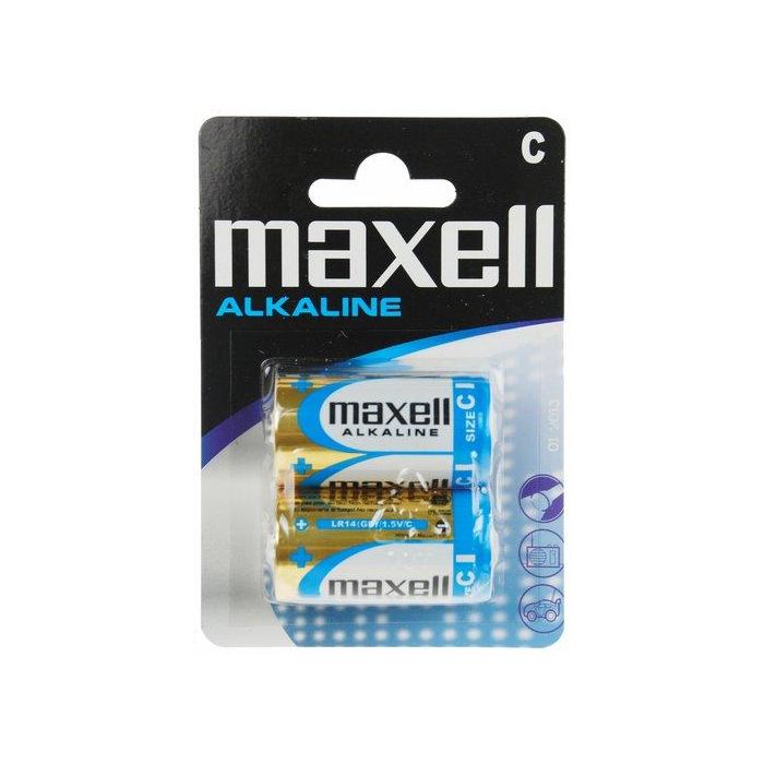 Pilas Alcalina Maxell Lr14 Blister De 2 (M007)