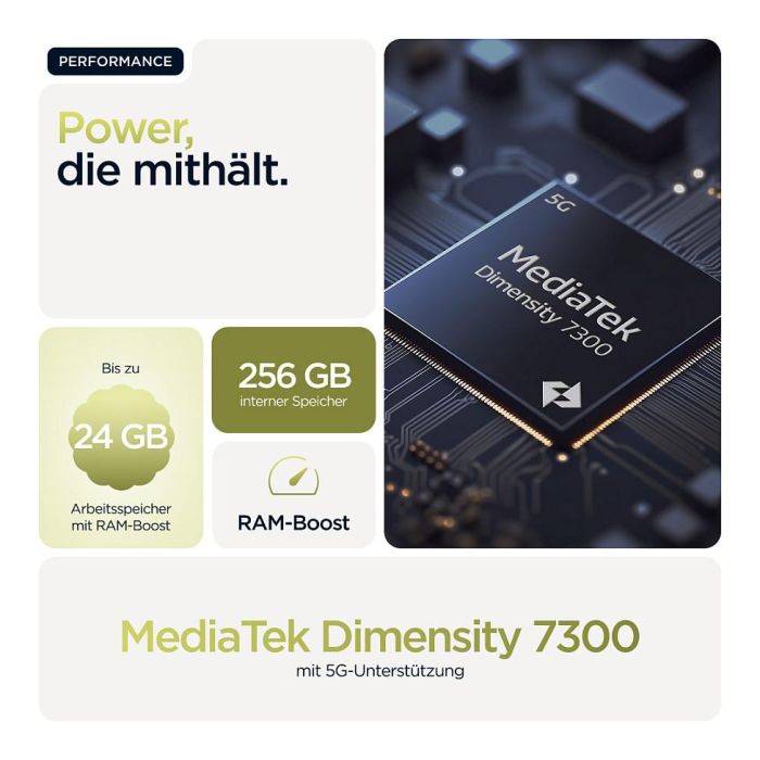 Motorola moto G86 5G 256GB 8GB Golden Cypress Green 11