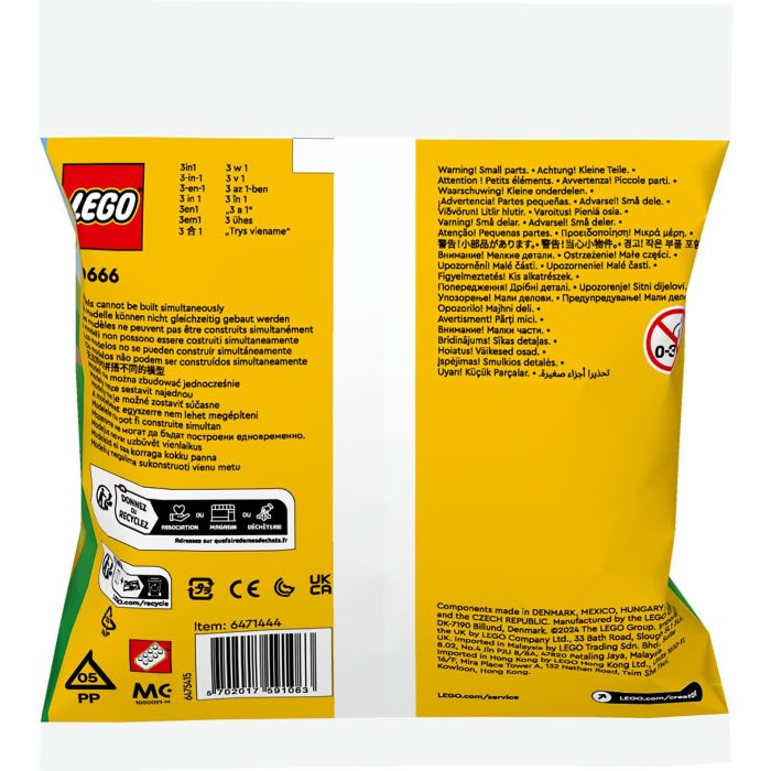 LEGO 30666 Creator 3-in-1 Geschenkset mit Tieren (Polybag) 2 LEGO 30666 Creator 3-in-1 Geschenkset mit Tieren (Polybag) 2