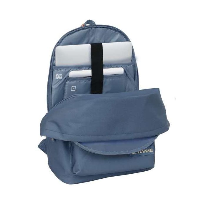 Mochila Safta Doble Para Portatil 15,6-' + Usb El Ganso Basics 180x310x440 mm 4 Mochila Safta Doble Para Portatil 15,6-' + Usb El Ganso Basics 180x310x440 mm 4