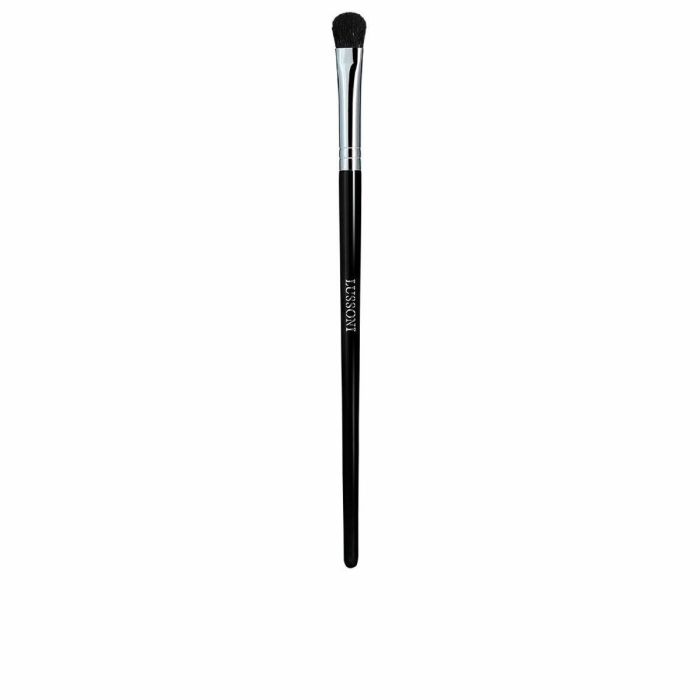 Lussoni PRO #430 Brocha de Maquillaje para Sombra de Ojos, Cerdas Naturales Planas, Mango de Madera, Aplicación Uniforme y Difuminado Profesional - 1 ud