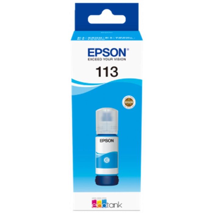 Epson Tinta Cian Ecotank 127 ML para ET-5850, ET-5800, ET-16650, ET-16600, ET-5880, ET-5170 - Nº 113 0 Epson Tinta Cian Ecotank 127 ML para ET-5850, ET-5800, ET-16650, ET-16600, ET-5880, ET-5170 - Nº 113 0