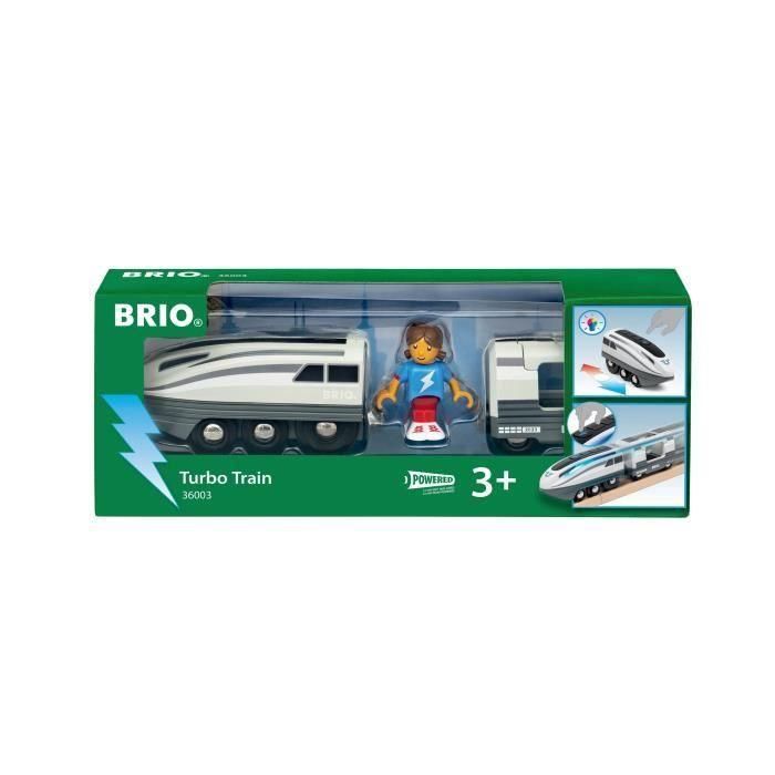 Locomotora de tren eléctrico con baterías súper rápidas -7312350360035 - Brio World Locomotora de tren eléctrico con baterías súper rápidas -7312350360035 - Brio World