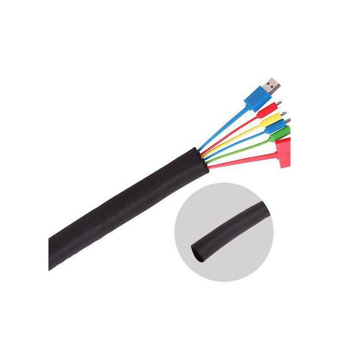 Vivolink Flexible cablesock ø25mm black, 25m 5 Vivolink Flexible cablesock ø25mm black, 25m 5