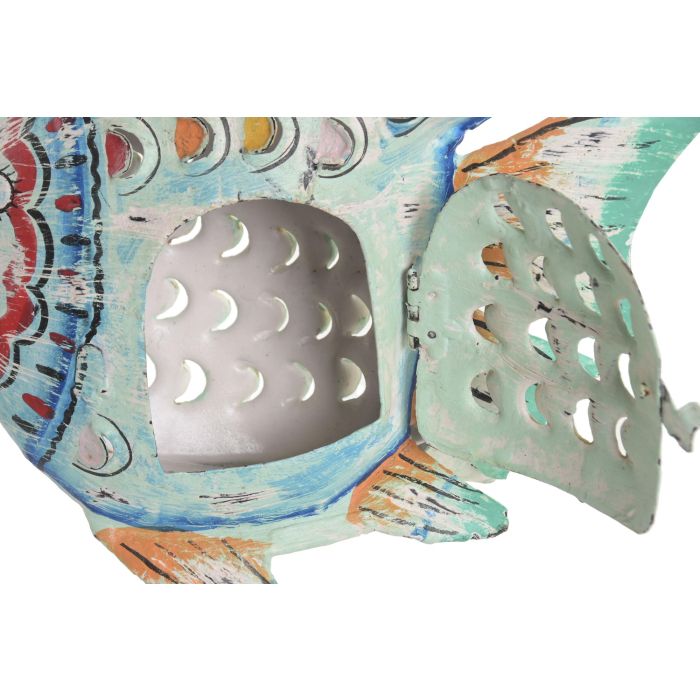 Decoracion Mediterraneo DKD Home Decor Azul Multicolor 8 x 21 x 27 cm (4 Unidades) 4 Decoracion Mediterraneo DKD Home Decor Azul Multicolor 8 x 21 x 27 cm (4 Unidades) 4