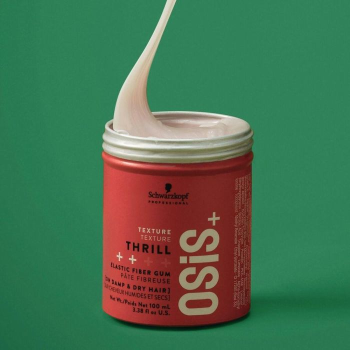 Schwarzkopf OSiS+ THRILL elastic fibre gum - Producto de peinado para textura y elasticidad, 100 ml 1