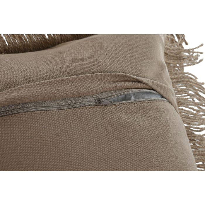 Cojin Boho DKD Home Decor Marron 45 x 45 cm (2 Unidades) 3 Cojin Boho DKD Home Decor Marron 45 x 45 cm (2 Unidades) 3