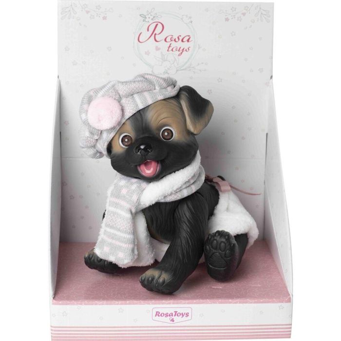 Muñeco bebe reborn perrito pañal y bufanda 2 Muñeco bebe reborn perrito pañal y bufanda 2